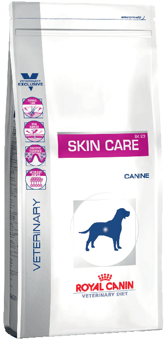 Royal Canin Skin Care сухой корм для собак при дерматозах и выпадении шерсти