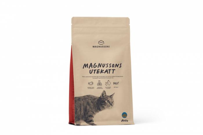 Magnussons Utekatt сухой корм для кошек и котят всех пород с нормальным и высоким уровнем активности