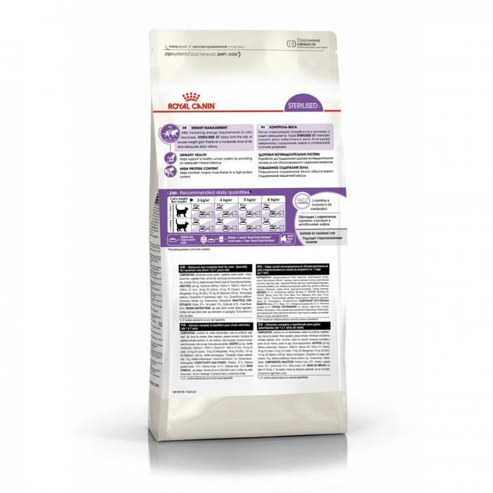 Royal Canin Sterilised 37 сухой корм для стерилизованных кошек и котов