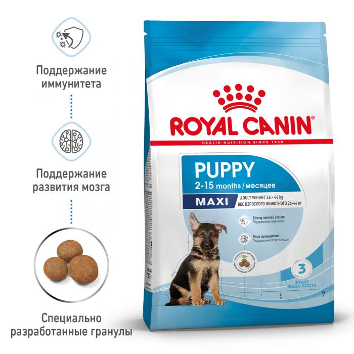Royal Canin Maxi Puppy сухой корм для щенков крупных пород