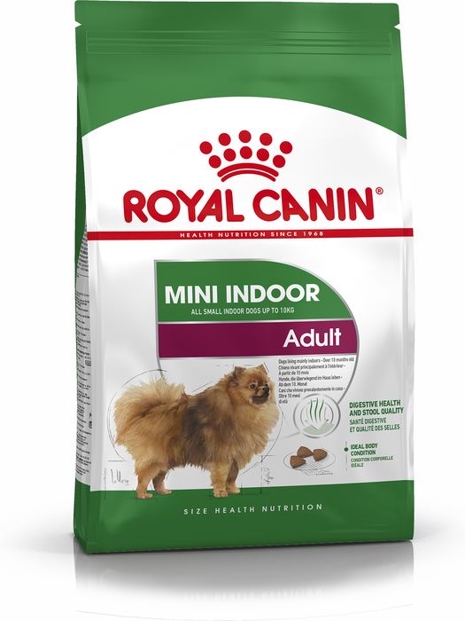 Royal Canin Mini Indoor Life Adult сухой корм для собак мелких пород живущих в помещении