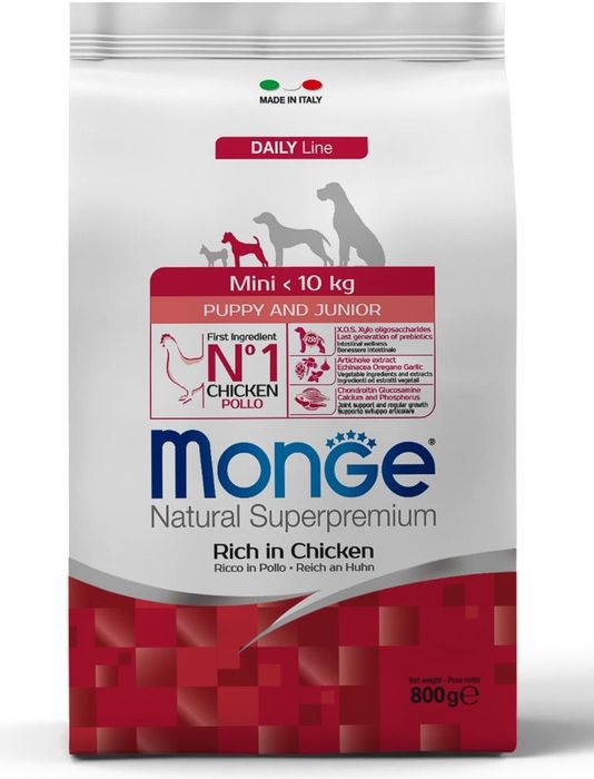 Monge Dog Mini сухой корм для щенков мелких пород