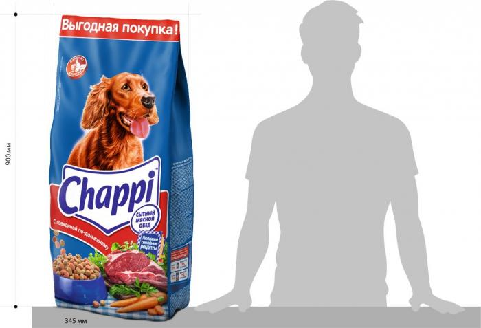Chappi Говядина по-домашнему сухой корм для собак