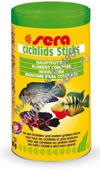 Sera корм для крупных цихлид, гранулы
