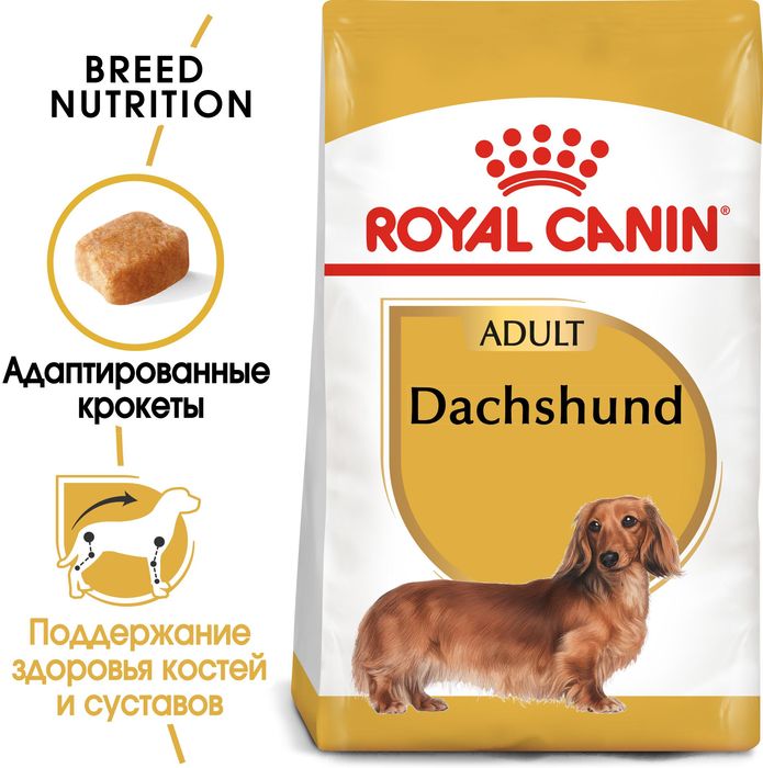 Royal Canin Dachshund сухой корм для собак породы такса с 10 месяцев