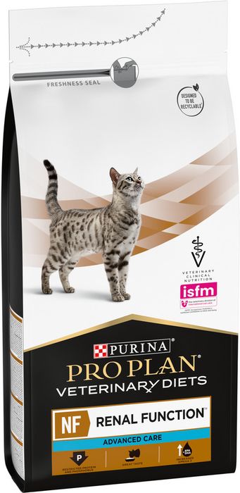 Сухой корм для кошек диетический Pro Plan® Veterinary Diets NF Renal Function Advanced care (Поздняя стадия) при поздней стадии хронической почечной недостаточности, Пакет