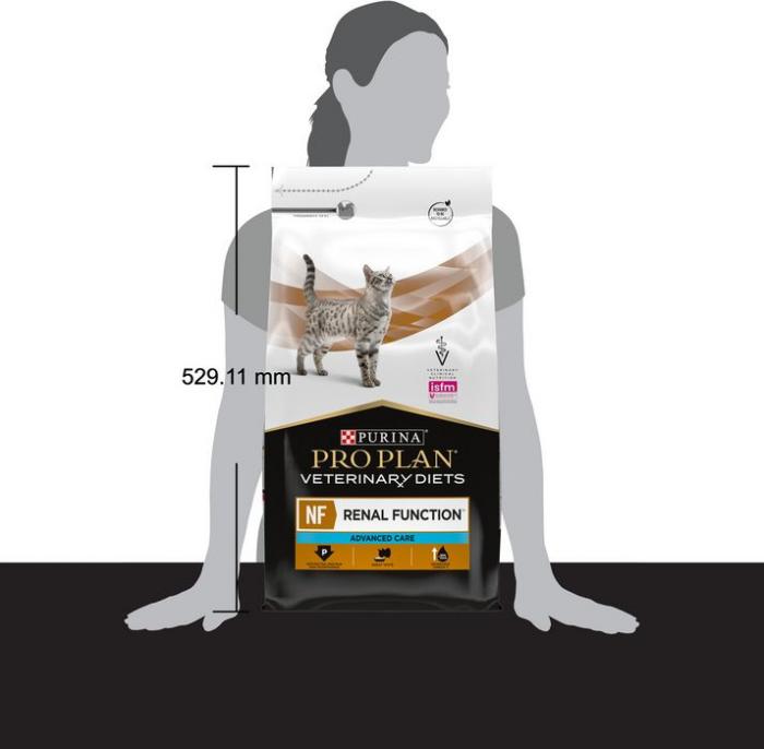 Сухой корм для кошек диетический Pro Plan® Veterinary Diets NF Renal Function Advanced care (Поздняя стадия) при поздней стадии хронической почечной недостаточности, Пакет