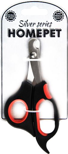 HOMEPET SILVER SERIES когтерез ножницы, 14х6.5см