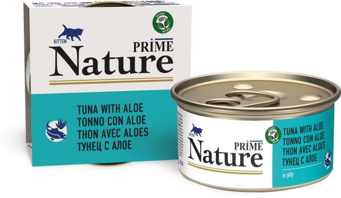 Prime Nature влажный корм для котят, тунец в желе