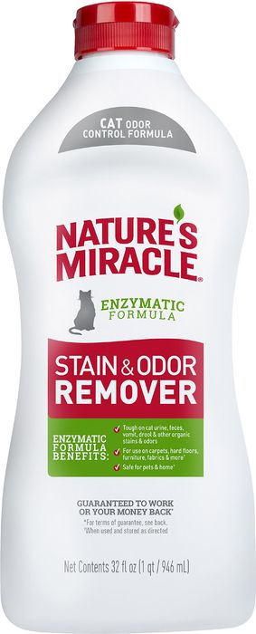 8in1 Nature\'s Miracle Универсальный уничтожитель пятен и запаха "Stain & Odor Remover" для кошек 946мл
