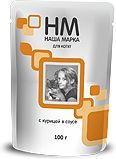 Наша Марка влажный корм для котят, с курицей в соусе