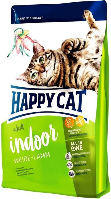 Happy Cat корм для взрослых кошек всех пород, в домашних условиях, ягненок