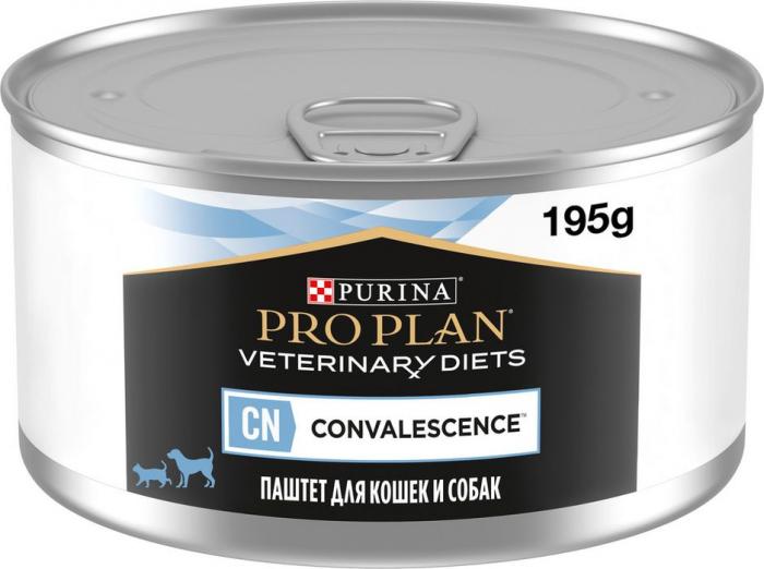 Влажный корм для кошек и собак диетический Pro Plan® Veterinary Diets CN Convalescence при выздоровлении, Банка
