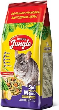 HAPPY JUNGLE корм для шиншилл