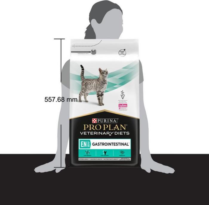 Сухой корм для котят и взрослых кошек диетический Pro Plan® Veterinary Diets EN ST/OX Gastrointestinal при расстройствах пищеварения, Пакет
