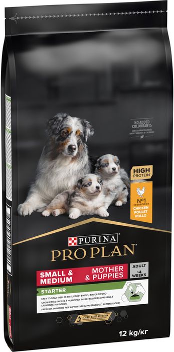 Сухой корм Pro Plan® Starter для щенков мелких и средних пород, с высоким содержанием курицы, Пакет