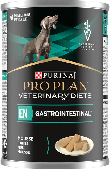 Влажный корм для собак диетический Pro Plan® Veterinary Diets EN Gastrointestinal при расстройствах пищеварения, паштет, Банка