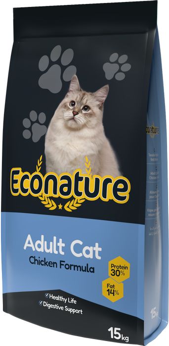 Econature корм для кошек, курица