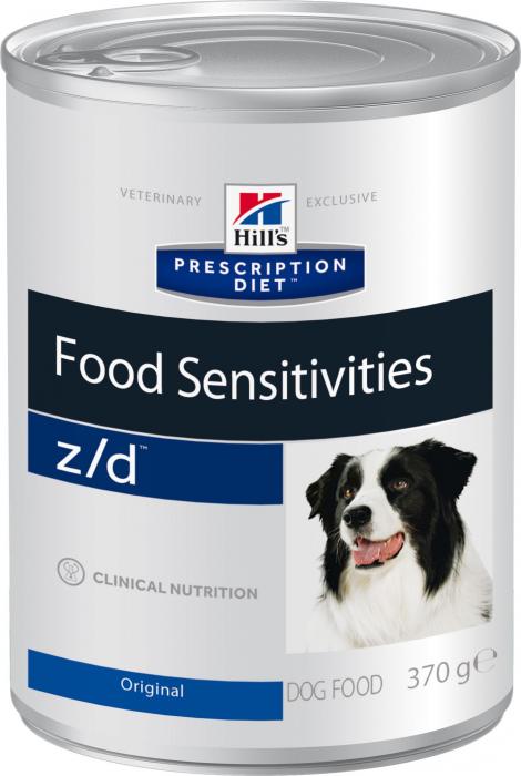 Hills Prescription Diet Z/D консервы для собак для лечения острых пищевых аллергий