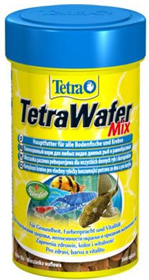 Tetra WaferMix корм для плотоядных, травоядных и донных рыб (таблетки)