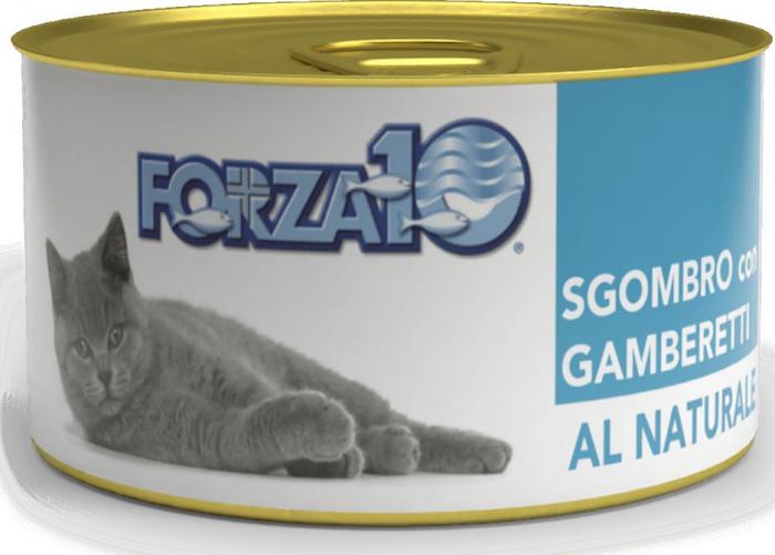 Forza 10 влажный корм для кошек, скумбрия с креветками