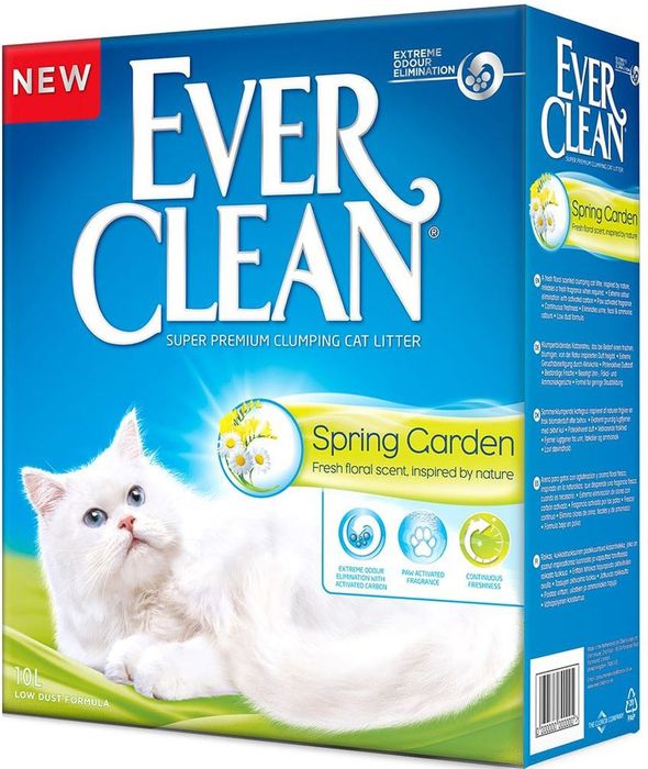Ever Clean Spring Garden наполнитель бентонит