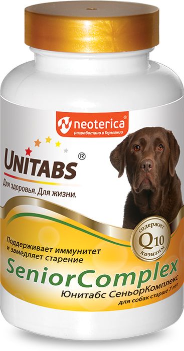 Unitabs SeniorComplex витаминно-минеральный комплекс для пожилых собак