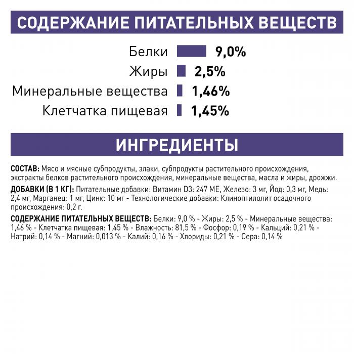 Royal Canin Neutered Balance Feline влажный корм для стерилизованных кошек склонных к избыточному весу