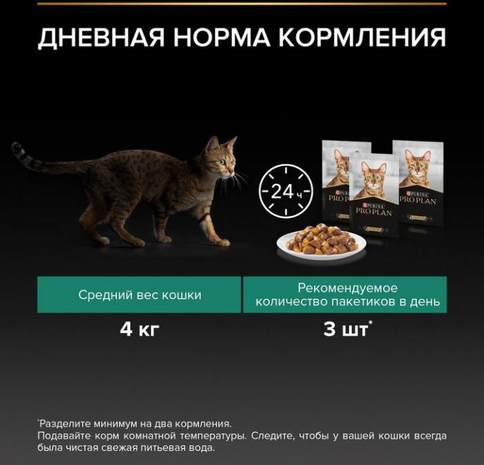 Влажный корм Pro Plan® Sterilised Maintenance для взрослых стерилизованных кошек, с индейкой в желе