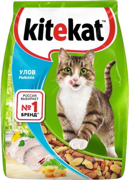 Kitekat Улов рыбака сухой корм для кошек