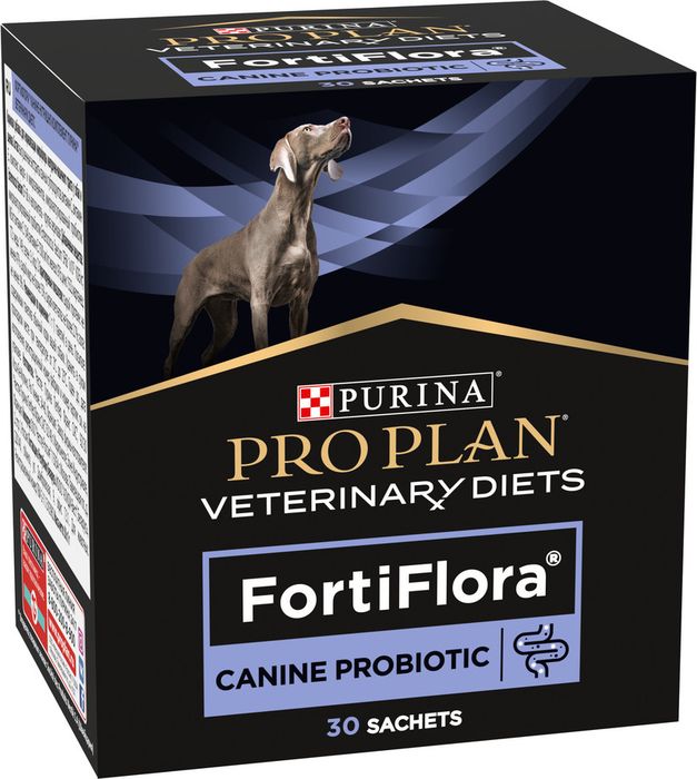 Пищевая добавка для взрослых собак и щенков Pro Plan® Veterinary Diets FortiFlora для поддержания баланса микрофлоры