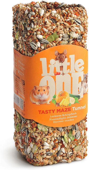 Little One лакомство-игрушка туннель для грызунов малый