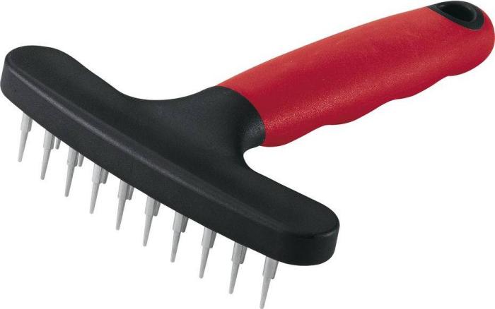 Ferplast расческа GRO5852 2хрядная с редкими зубцами