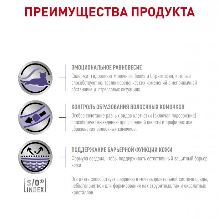 Royal Canin Calm Feline лечебный корм для кошек в стрессовом состоянии и в период адаптации
