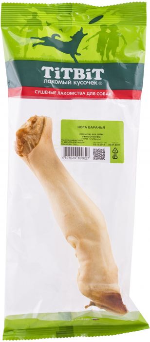 TiTBiT лакомство нога баранья для собак