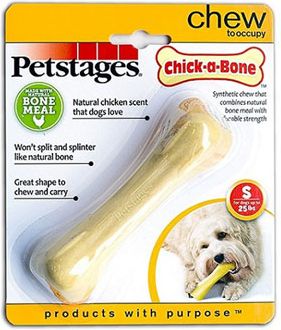 Petstages игрушка косточка с ароматом курицы для собак