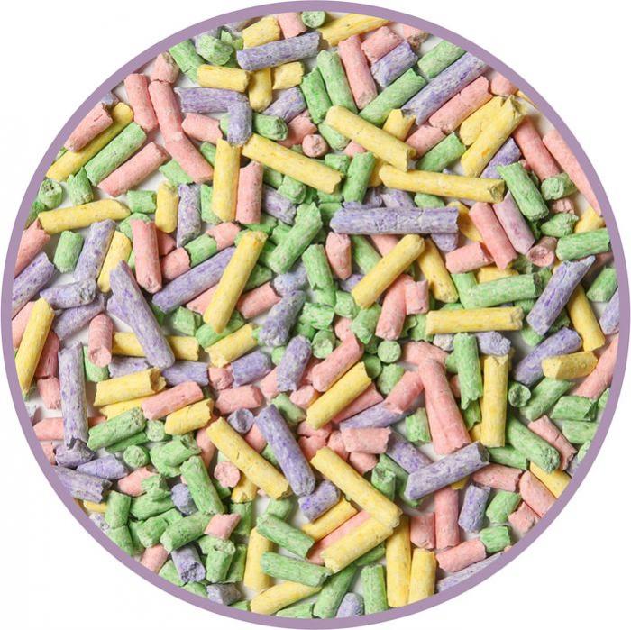 Cat Step Tofu Tutti Frutti комкующийся растительный наполнитель для кошачьих туалетов