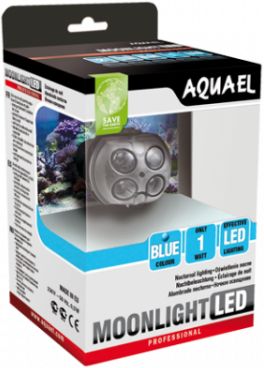 Aquael Лампа Moonlight Led - погружная лампа для ночного освещения, 1w