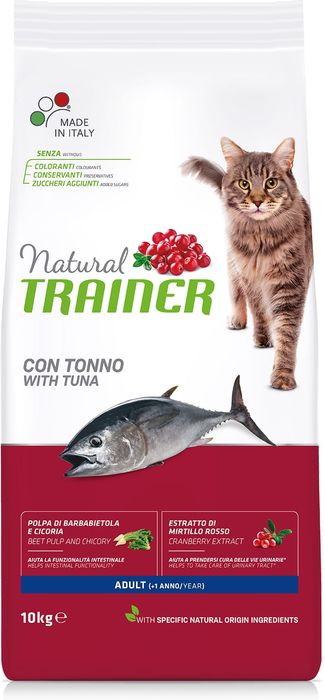 Trainer Natural корм для взрослых кошек с тунцом