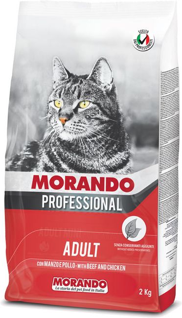 Morando Professional Gatto корм для кошек, с говядиной и курицей