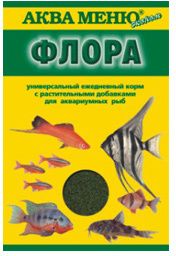 Аква Меню Флора корм для рыб, ежедневный