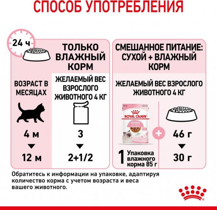 Royal Canin влажный корм для котят всех пород, в соусе