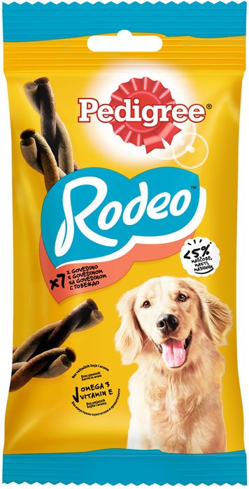Pedigree Rodeo лакомство для собак с говядиной