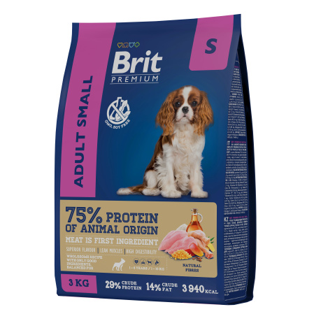 Brit Premium корм для собак малых пород, с курицей