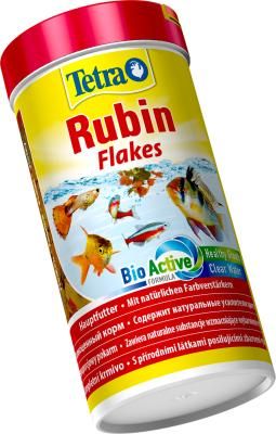 Tetra Rubin Flakes корм для усиления естественной окраски рыб, хлопья