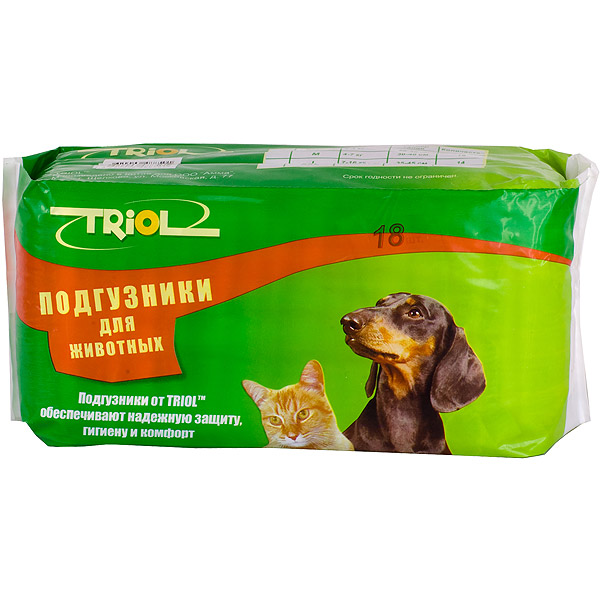 Triol подгузники для собак