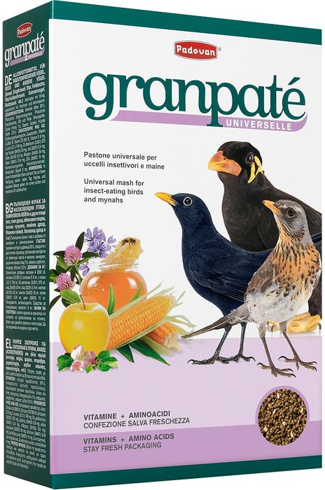 Padovan Granpatee Universelle корм комплексный для насекомоядных птиц