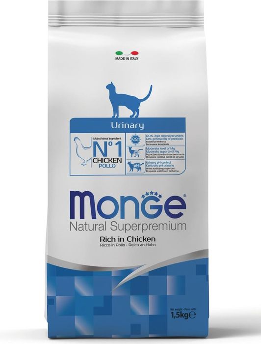 Monge Cat Urinary корм для кошек профилактика МКБ