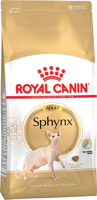 Royal Canin Sphynx сухой корм для кошек породы сфинкс