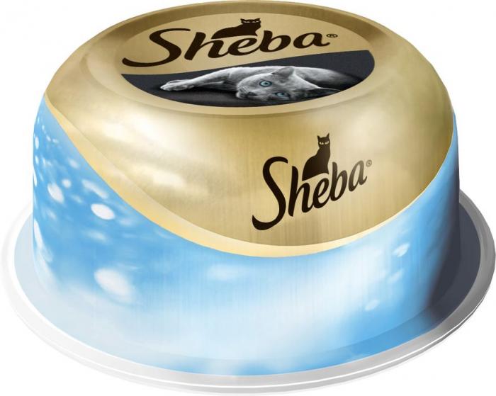 Sheba влажный корм для кошек сочный тунец в нежном соусе